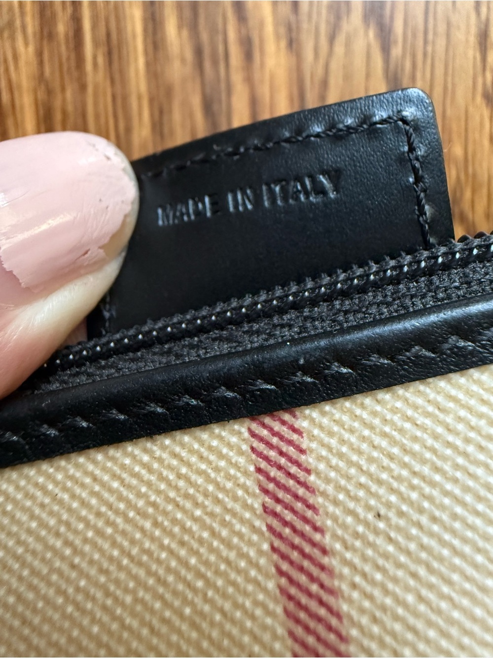 Burberry Check Key Cles - Picture 6 of 12